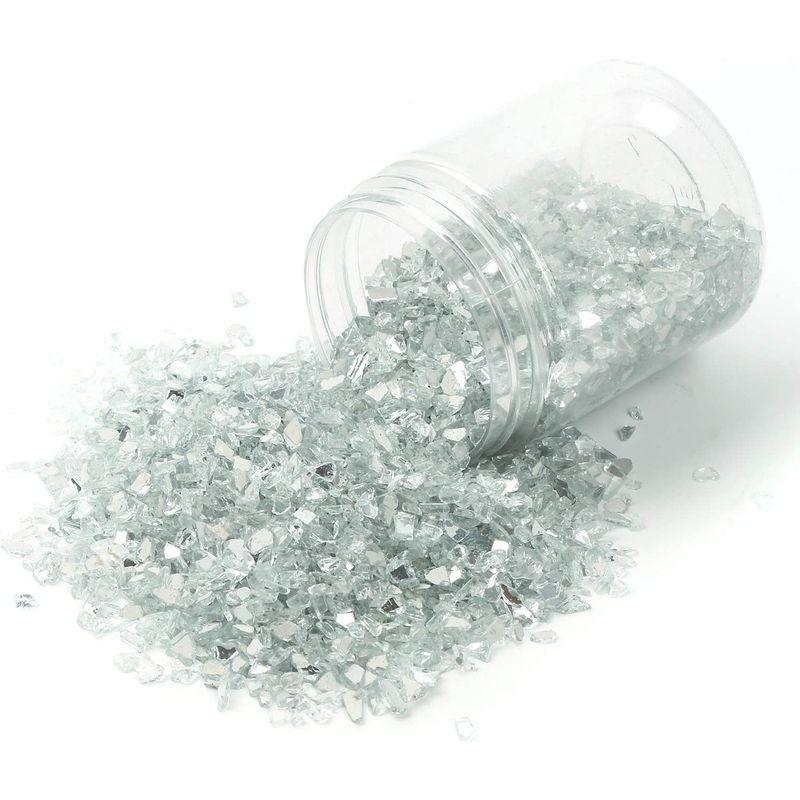 750円 豪華 装飾的な庭 石岩 魚 水槽 砂利小石屋外裏庭歩道植木鉢装飾305グラム ミラー 色 ガラス砂ガラス砂 小石