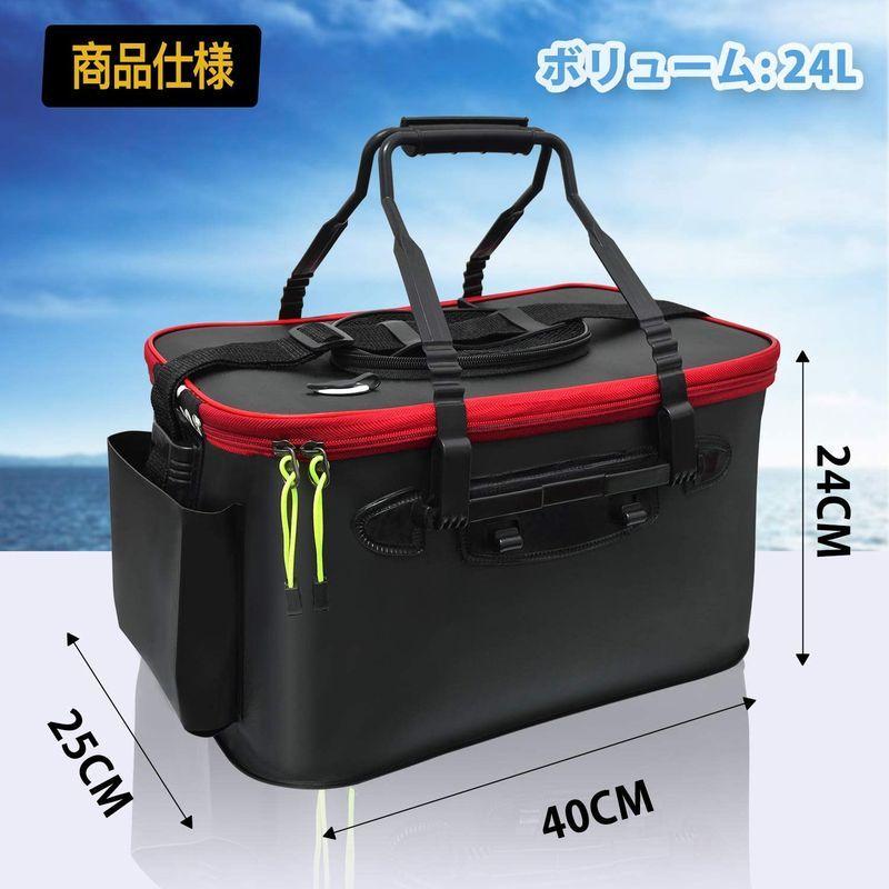 超高品質で人気の Huayicun バッカン 釣りバケツ 屋外折りたたみ Eva製 収納コンテナ 釣り用ケース ハンドル付き アウトドアに最適 容量24l Cisama Sc Gov Br