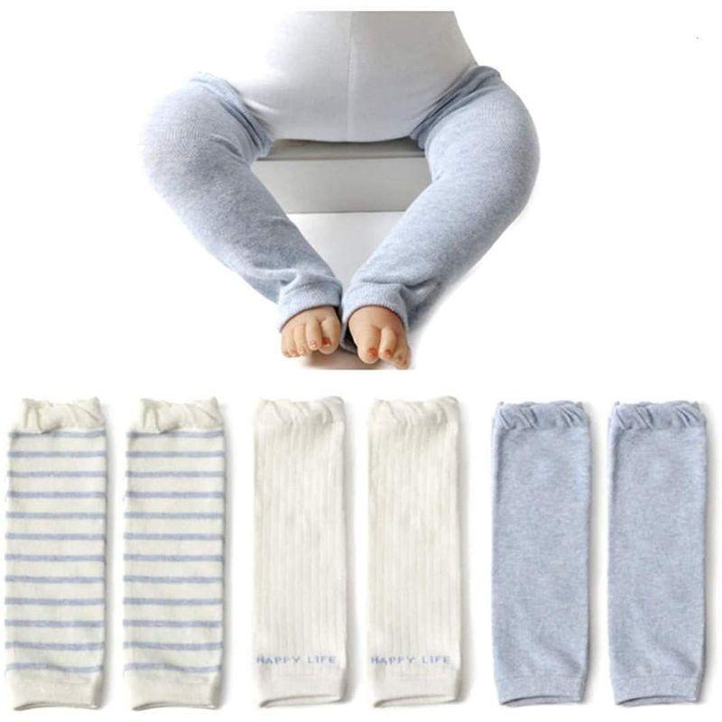 高品質の人気 Iholly ベビーレッグウォーマー 赤ちゃん 綿 通気性 柔らかい 衝撃緩和 足元冷え ３足セット 無地とストライプ Simbcity Net