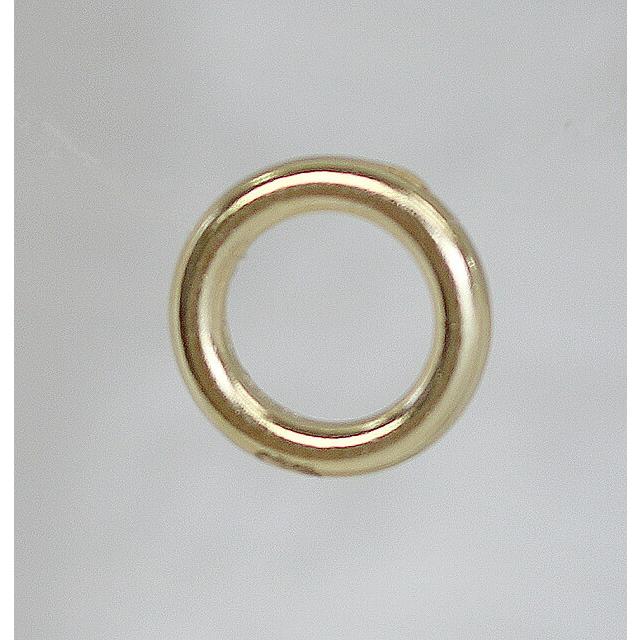 わんこ丸カン9mmゴールド 金具 内径 日本製 ペット 耐荷重 パラコード