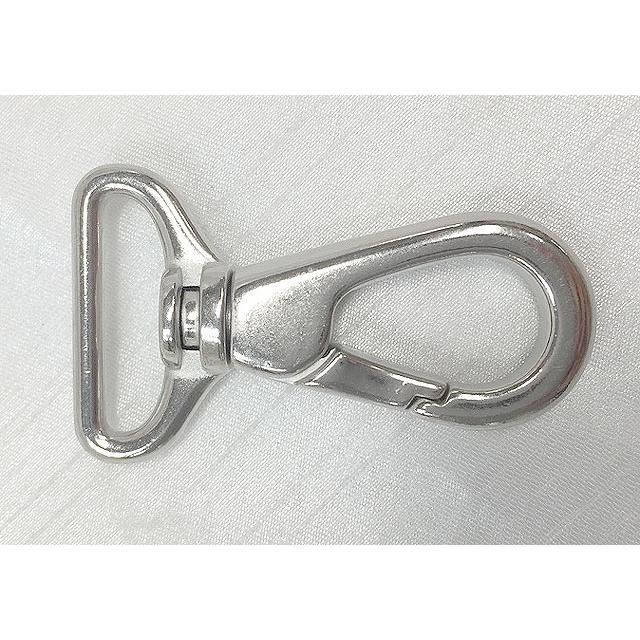 日本製】ナスカン ヨットナスカン 21号 シルバー 10サイズ ヨット 金具