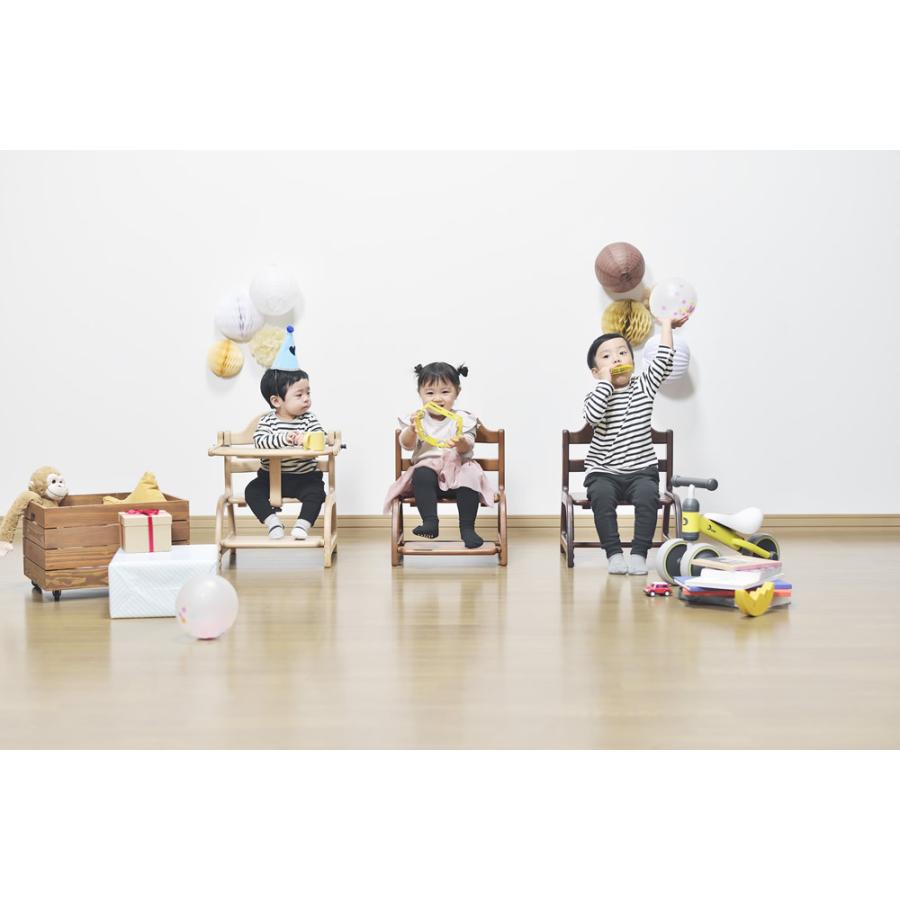 木製ベビーチェア すくすくローチェア2 sukusuku low chair 2 大和屋 yamatoya リビング ダイニング ベビー いす★|y-oem-shop|03
