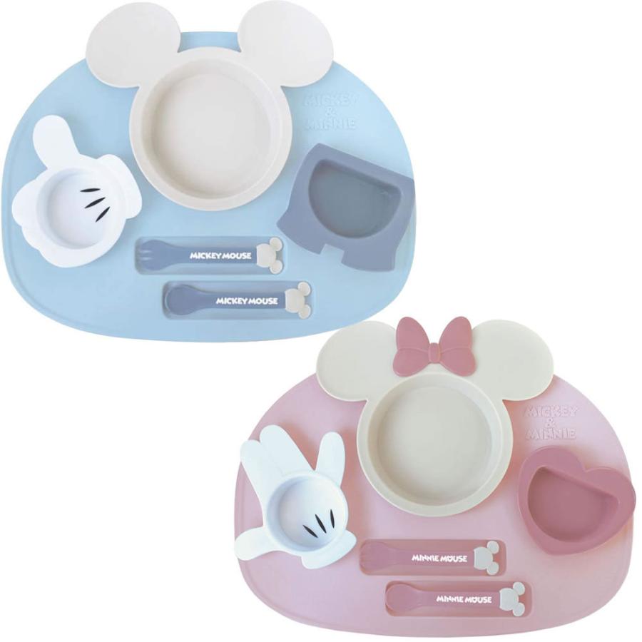 錦化成 アイコンランチプレート ミッキーマウス ミニーマウス プレート 御祝 ギフト ディズニー キャラクター 5ヶ月頃から yo Oemショップ Yahoo 店 通販 Yahoo ショッピング