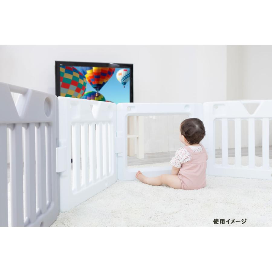 ベビーサークル 日本育児 ミュージカルキッズランドDX2 テレビ用拡張パネル 203787 パネル ホワイト 2枚 2023リニューアル｜y-oem-shop｜04