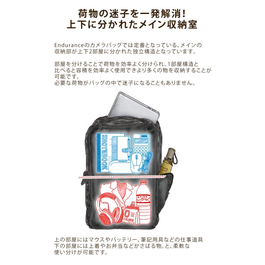 Endurance（エンデュランス） Enduranceed ビジネスリュック 第二弾