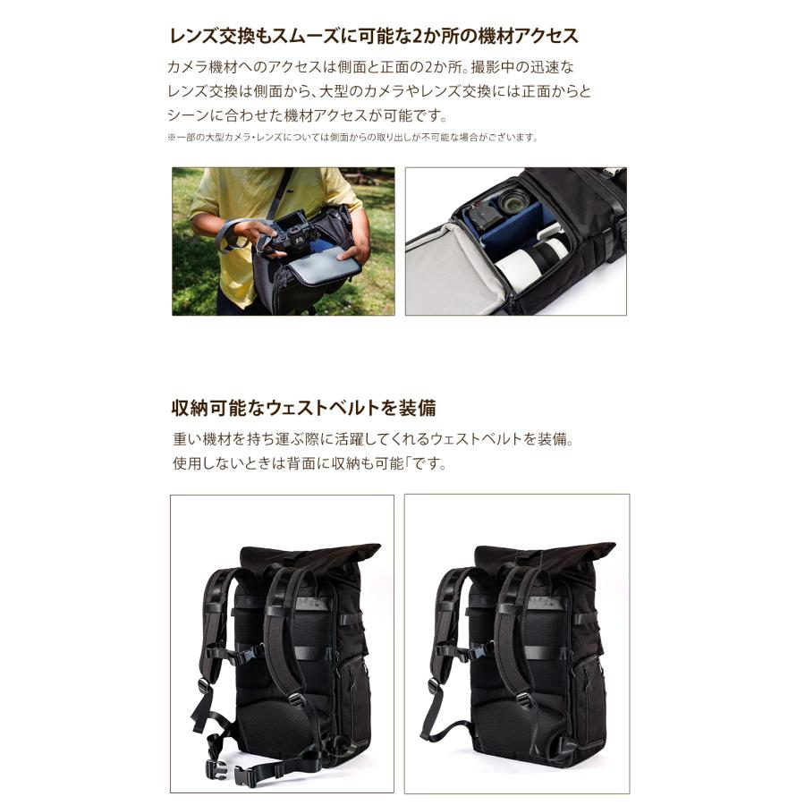 Endurance（エンデュランス） カメラバッグ リュック 一眼レフ 大容量