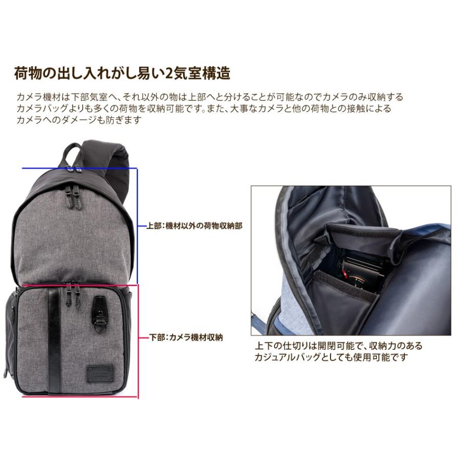 カメラバッグ スリング おしゃれ ミラーレス一眼 Endurance