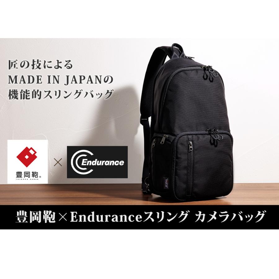 Endurance（エンデュランス） 豊岡鞄×Endurance スリング カメラバッグ 