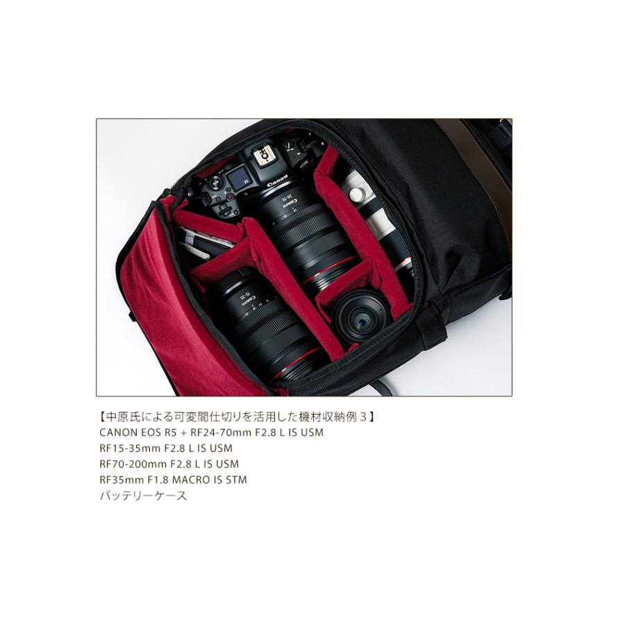 豊岡鞄×Endurance カメラバッグ 日本製 カメラバック カメラリュック コンパクト＆多機能 リュックタイプ 一眼レフ リュック｜y-op｜07