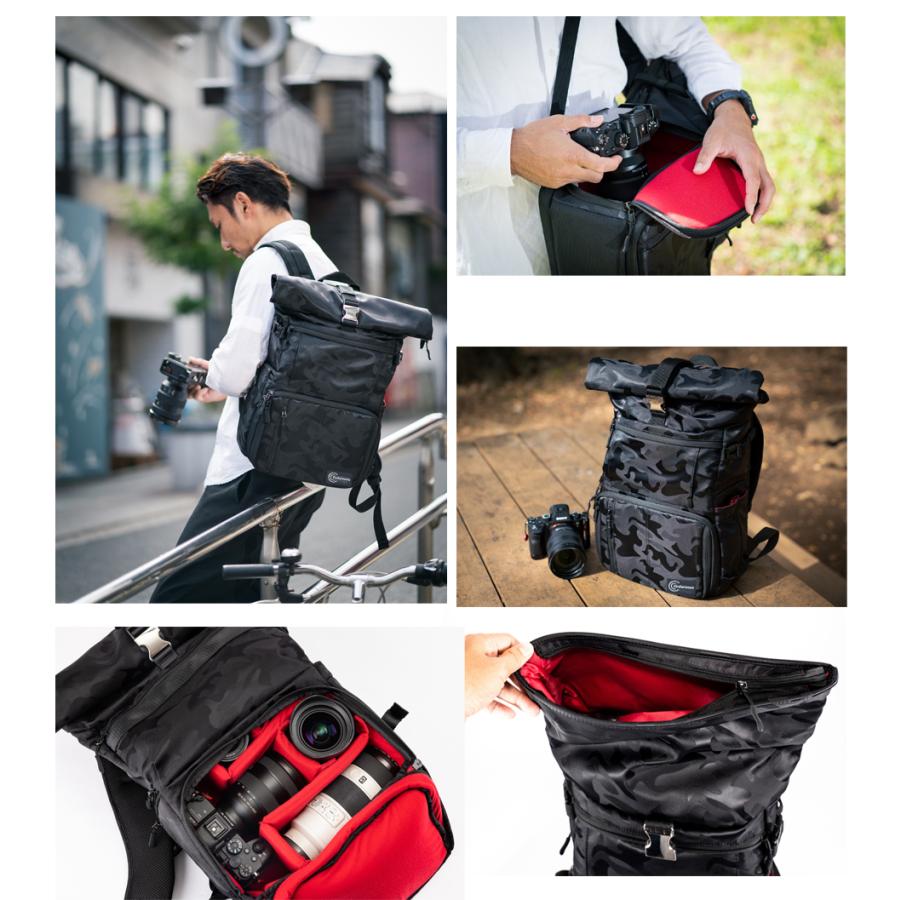 良品 エンデュランス カメラバッグ リュックサック ナイロン ブラック 大容量 Amazon.co.jp: [Endurance] エンデュランス カメラバッグ ExtII