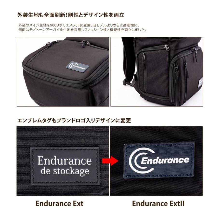 カメラバッグ リュック 一眼レフ 大容量 Endurance(エンデュランス