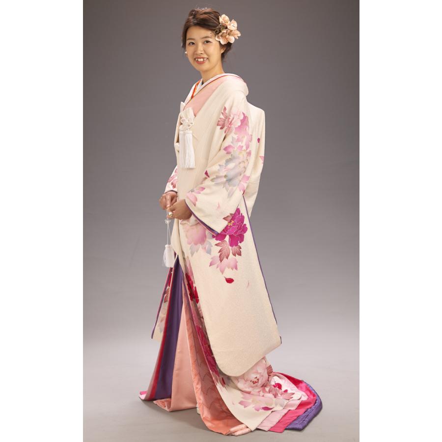 ピンク色の色掛下レンタル