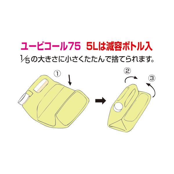 アルコール製剤 ユービコール 75  5L １箱/3本入 攝津製油 業務用 食品添加物 エタノール製剤 アルコール 除菌 食品の鮮度保持 保存 除菌 ウイルス対策 |  | 07