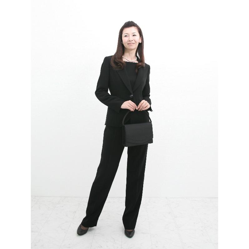 礼服レンタル0az0307ブラックフォーマルスーツ 喪服 レディーススーツ 女性 喪服 レンタル 0az0307 礼服喪服レンタルのやました 通販 Yahoo ショッピング