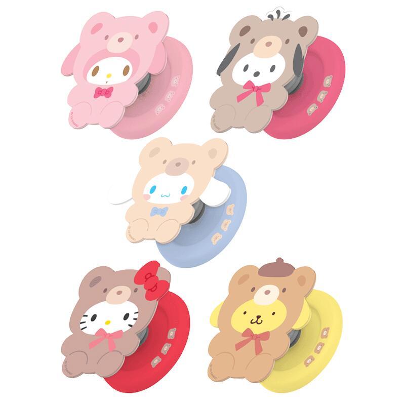 TR サンリオ ベア アクリル グリップ Magsafe 対応 スマホスタンド