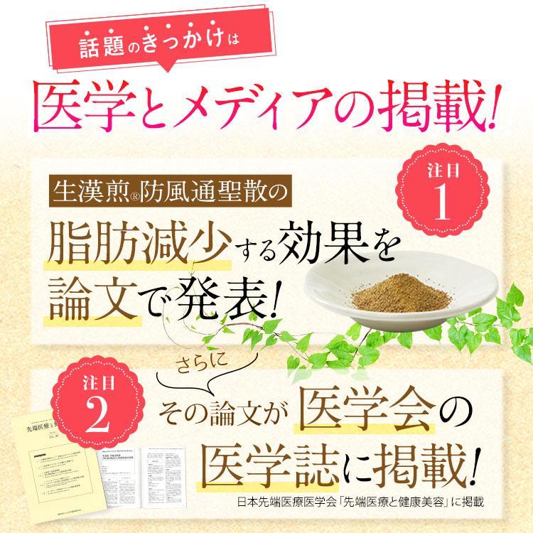 公式／第2類医薬品 生漢煎「防風通聖散」(30包入り：10日分）※満量処方