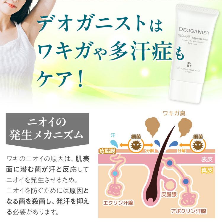 DEOGANIST デオガニスト （医薬部外品）45g/1個※メール便 [殺菌 制汗