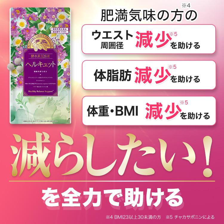 公式／ヘルキュット 30日分（機能性表示食品）※新パッケージ／爆買 酵
