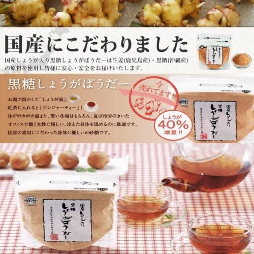 国産しょうが入り 黒糖しょうがぱうだー160g 20袋セット 送料無料 しょうがパウダー 生姜パウダー 生姜粉末 沖縄産黒糖 黒糖本舗垣乃花 国産生姜入り黒糖しょうがぱうだー 160g×20個 黒糖本舗垣乃花 : 沖縄