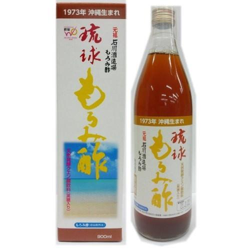 沖縄県産 石川酒造場 琉球 もろみ酢  黒糖  900ml×12本セット 爆買