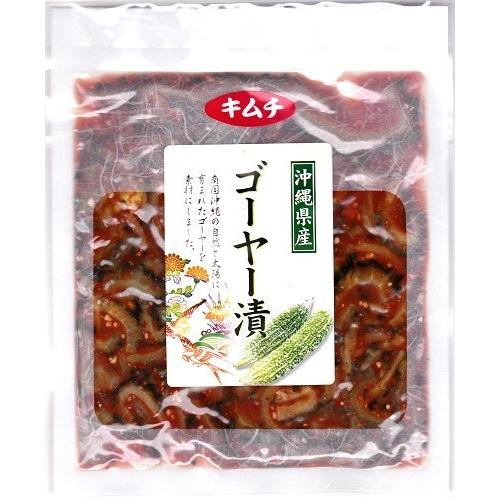 ゴーヤー漬 キムチ 130g サンフルーツ 4個までメール便可 爆買 : 沖縄