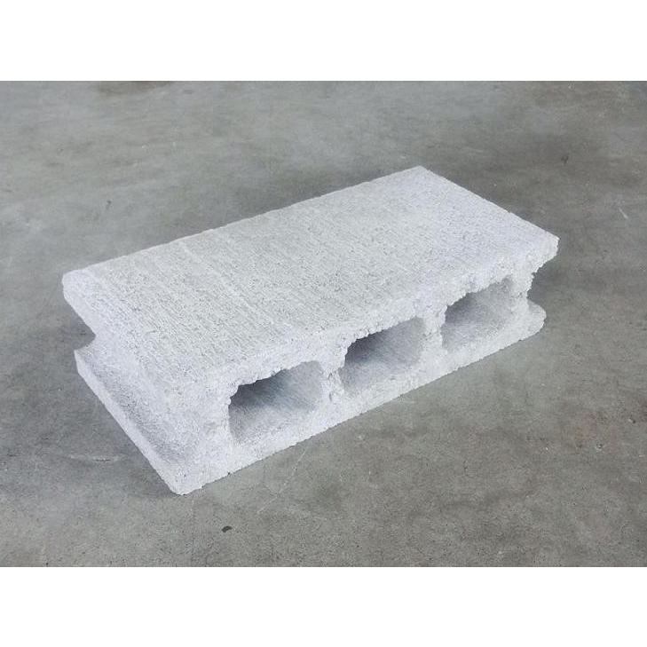 コンクリートブロック 39x10x19cm １個売 約10kg ガーデニング 庭 下地 物置 Block 01 建材ステーション Yahoo 店 通販 Yahoo ショッピング
