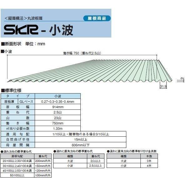 送料別途 ニスクpro カラー小波板 厚み0 35mm 働き幅750mm 長さオーダー 2601 2700mm 1枚 トタン板 屋根 壁 Nskpro2601 建材ステーション Yahoo 店 通販 Yahoo ショッピング
