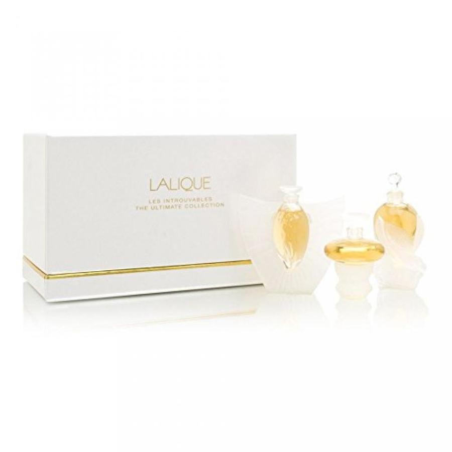 ラリック コレクション Lalique Les Introuvables The Ultimate Collection Perfume Set 2000， 2001 & 2002 送料無料