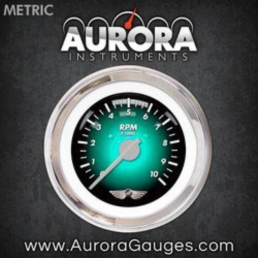 売り切れ必至 全国配送料無料 オーロラ楽器 6301 パルサー アクア タコメーター ゲージ モダンな銀針 クローム トリム リング スタイル キットがインストールされている 超激安 Www Ladislexia Net