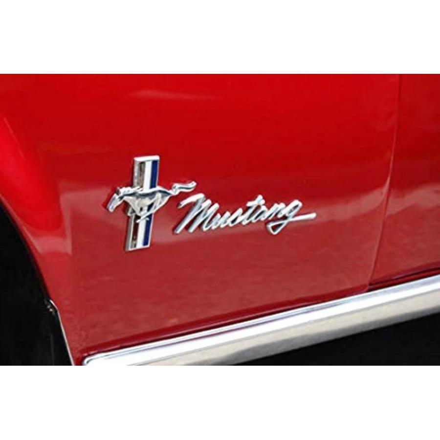 全国配送料無料 フォード マスタングのブラック マット ポニー実行馬トライ バー エンブレム側フェンダー ドア バッジのステッカー X Xotic 技術 2 Csdxwfra4u 自動車 Valleymill Com