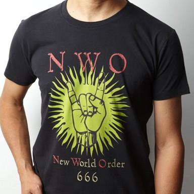 イルミナティ ハンドサイン フリーメイソン 半袖 Tシャツ 4Lまであり