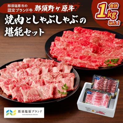 ふるさと納税 那須塩原市 那須野ヶ原牛 焼肉としゃぶしゃぶの堪能セット