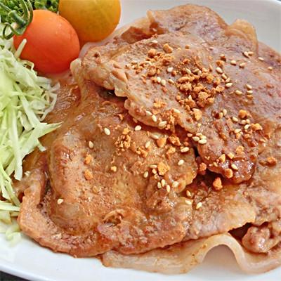ふるさと納税 横芝光町 豚肉(精肉) オリヴィアポーク 豚肉セット1kg (生姜焼き用ロース・焼き肉バラ)  豚バラスライス