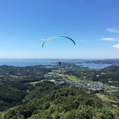 ふるさと納税 浜松市 [3月〜10月限定]パラグライダー体験フライト