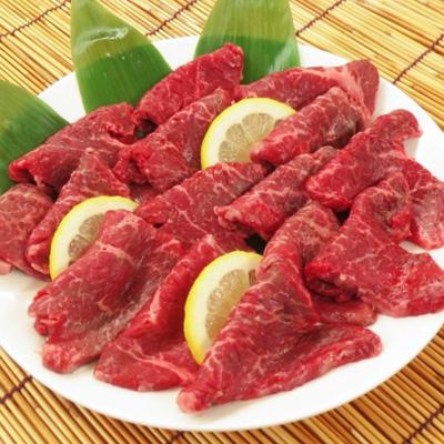 ふるさと納税 稚内市 宗谷黒牛の焼肉用やわらかモモ肉 500g |  | 01
