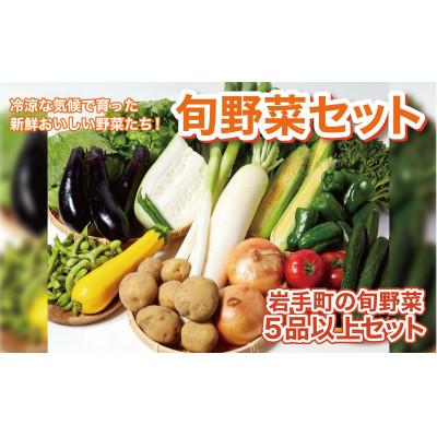 ふるさと納税 岩手町 岩手町産の旬野菜セット 新鮮 採れたて 詰合せ おまかせ