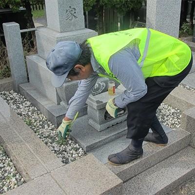 ふるさと納税 習志野市 習志野市海浜霊園のお墓のお掃除代行(第2種)｜y-sf｜02