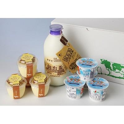 ふるさと納税 雲南市 乳製品セットB(きすきヨーグルト・カスタードプリン・ノンホモ牛乳)
