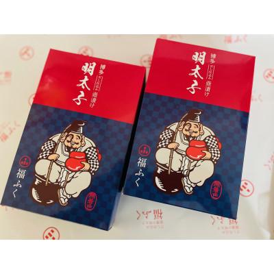 ふるさと納税 大野城市 福ふく だし仕込み壺漬け明太子(150g×2個セット)