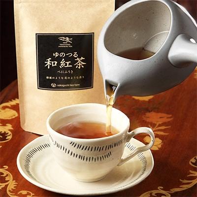 ふるさと納税 水俣市 ゆのつる和紅茶リーフ(50g×4本)