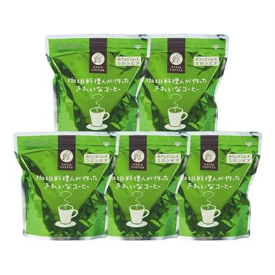 ふるさと納税 飯塚市 特許第6528231号[きれいなコーヒー]カフェインレス・コロンビア5袋セット(粉)合計1kg