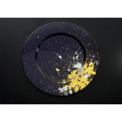 ふるさと納税 海南市 アンダープレートS マジョ金箔ブルー