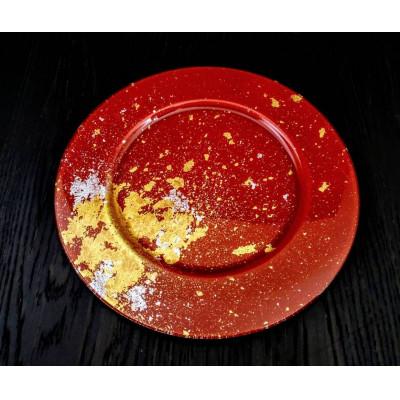 ふるさと納税 海南市 アンダープレートM 古代金箔本朱