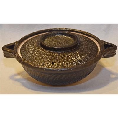 ふるさと納税 香春町 [上野焼香春徹山窯]土鍋(黒)