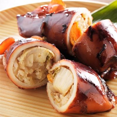 ふるさと納税 せたな町 【北海道産】漁師のいかめし アラカルト12本 プレーン ホタテ わかめ\u0026ゴマ チーズ 海老 うに_2