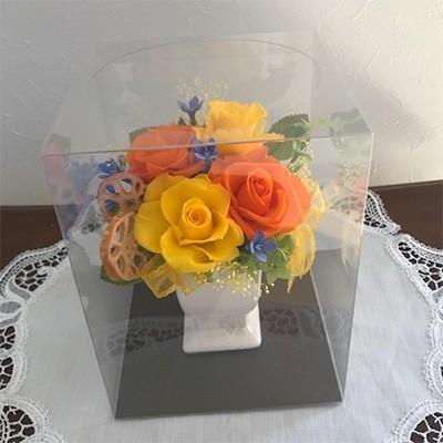 ふるさと納税 土浦市 プリザーブドフラワーアレンジメント