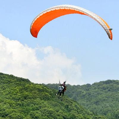 ふるさと納税 土浦市 パラグライダータンデムフライト&ミニ体験