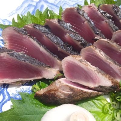 ふるさと納税 香美市 [高知県産]本カツオわら焼きたたきセット(400〜600g×2節)