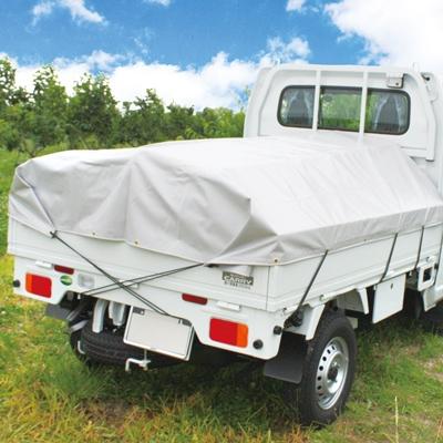 ふるさと納税 みよし市 軽トラ用おてがる幌シート「ラクホロミニ」(遮熱シート)
