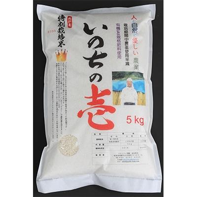 ふるさと納税 飛騨市 飛騨産「いのちの壱」5kg 特別栽培米